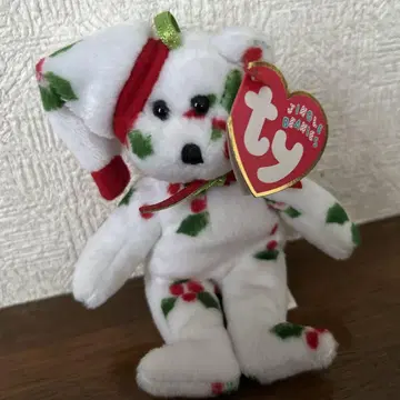 비니 베이비즈 JINGLEBEANIES 곰돌이 산타
