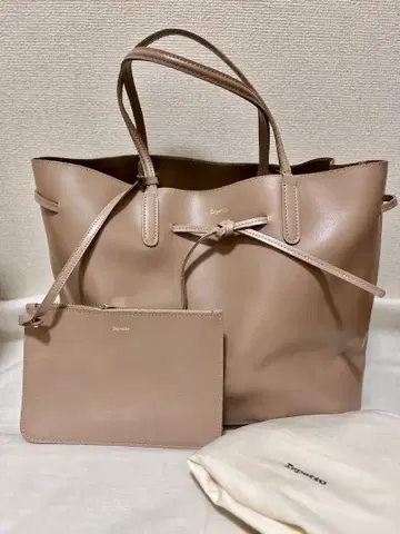 [ 새상품급 ] 레페토 코펠리아 쇼핑백 토트백 천연 가죽 베이지