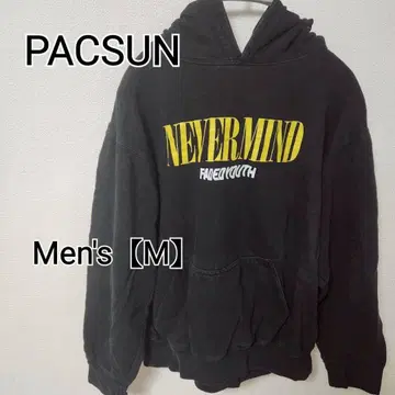 z265 [ PACSUN ] 후드티 ( 남성용 M ) 블랙