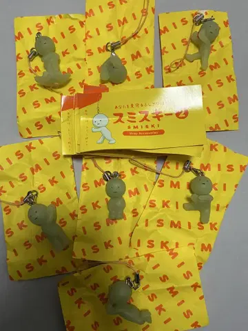 스미스키 스트랩 2 가챠판 전 7종 컴플리트 시크릿