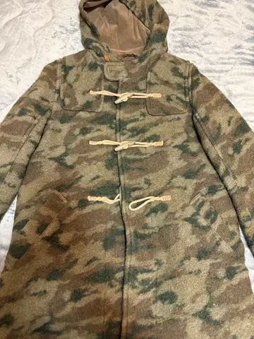 카모플라쥬 더플 코트 L 사이즈