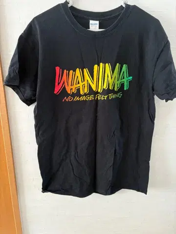 WANIMA Everybody!! Tour Final!! 티셔츠 블랙