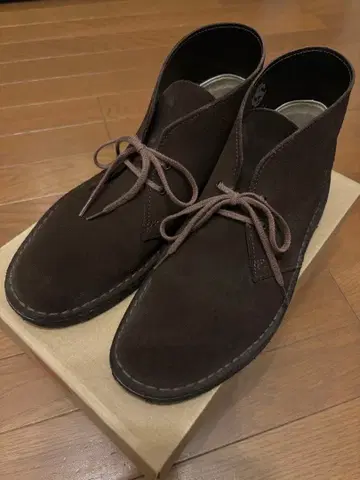 Clarks (클락스) 트 부츠 다크 브라운