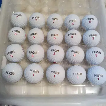 로스트볼 PRGR RED PREMIUM 20구