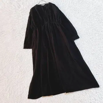 [스튜디오 클립] 기모 스키퍼 원피스 (M) A라인 롱