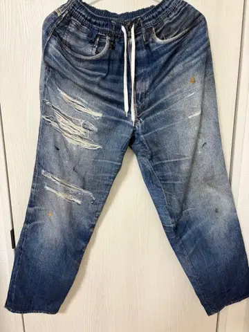 Fake Vintage Easy Denim Pants