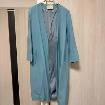 UNITED ARROWS 스카이블루 롱 코트