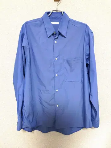 Wym LIDNM TENCEL RELAX WIDE SHIRT 블루