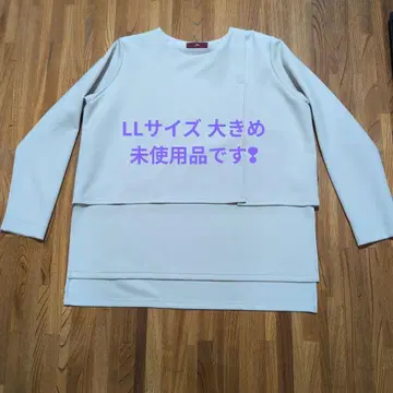 flea 비대칭 긴팔 상의 LL