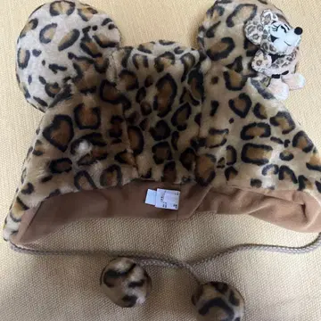 레오파드 무늬 미키 햇 미니 포함