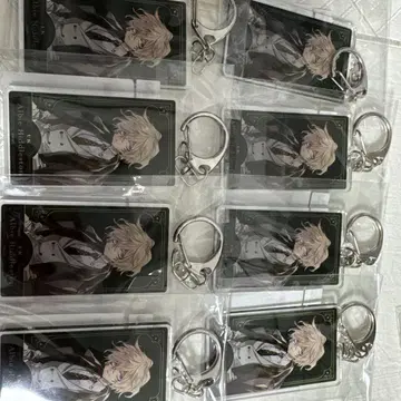 열강전선 마루쿠지 루비 아크릴 키링 8개 세트
