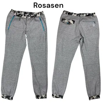 컨디션 최상 Rosasen 로사센 골프 스웨트 팬츠 안감 플리스