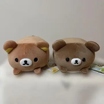 리락쿠마 차이로이코구마 슈퍼 모찌모찌 봉제 인형 2세트