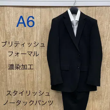하자품 새상품, 미사용 [ A6 ] 블랙 포멀 예복 남성용