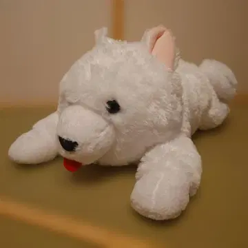 사모예드 군 봉제 인형