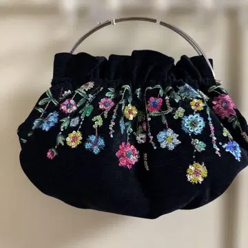 싱크비 럭셔리 스팽글 가마구치 백