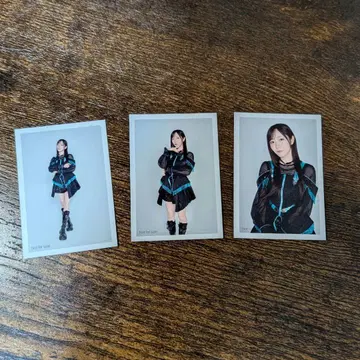 마나카 마나 블랙 의상 스티커 3장 세트