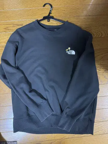 The North Face 블랙 크루넥 맨투맨