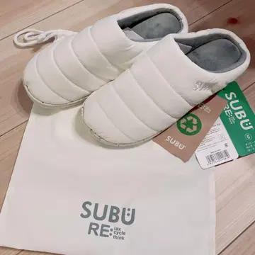 [ 새상품 ] SUBU 룸슈즈 화이트