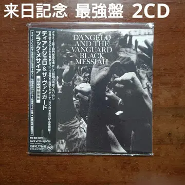 D'Angelo Black Messiah 2CD 내한 기념반 디안젤로