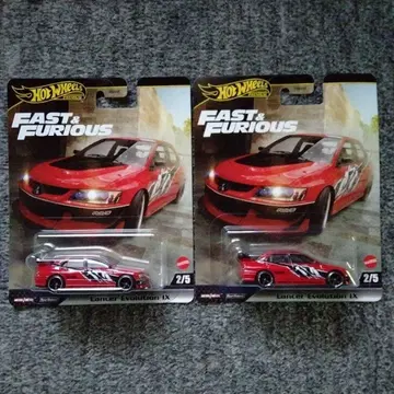 Hot Wheels 랜서 레볼루션 IX 2개 세트