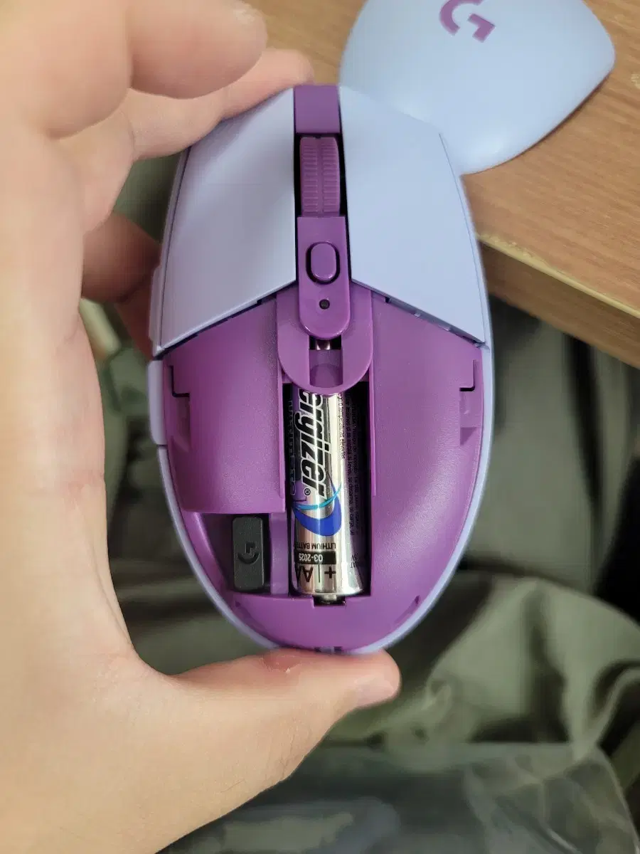 LOGITECH 로지텍 Silent Logitech G304 Purple on Bunjang Global