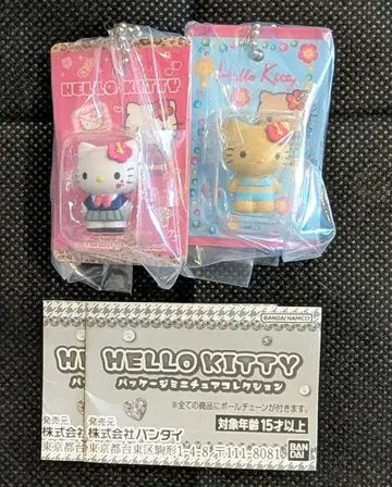 HELLO KITTY 패키지 미니어처 컬렉션 갸루&일광화상