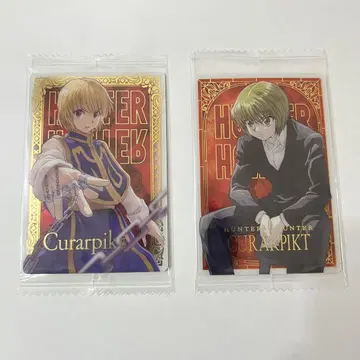 HUNTER x HUNTER 이타쟈가 크라피카 (슈퍼 레어) 2장 세트