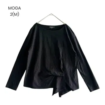 [ MOGA ] 모가 긴팔 티셔츠 크루넥 심플 모드 M 1201