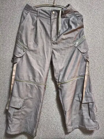 HARE 2way-ZIP 카고 팬츠 S