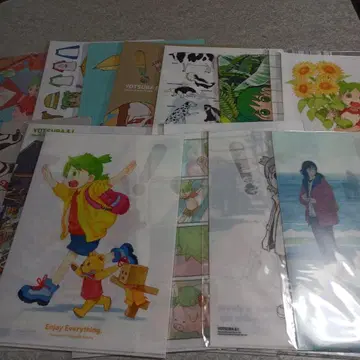 요츠바랑! 클리어 파일 22장 세트 원화전