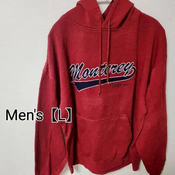 z271 Monterey 후드티 (남성용 L) 레드