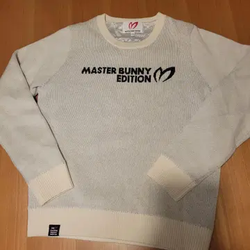 고급 MASTER BUNNY EDITION 안감 부착 방한 니트