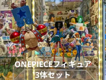 ONEPIECE HG 피규어 프랑키, 나미, 브룩 3체 세트