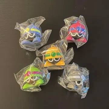 록맨 에그제 메트르 러버 마스코트 키링 가챠 컴플리트