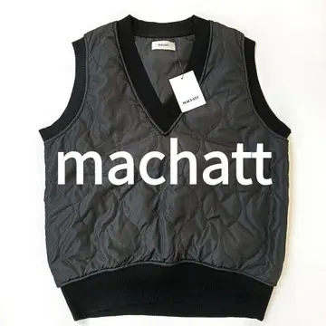 택 포함 새상품 마차트 machatt 퀼팅 베스트 V넥 베스트 충전솜