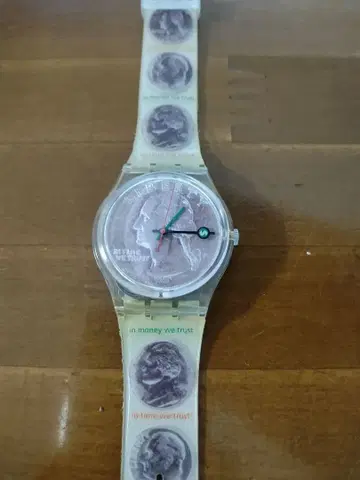 정크제품 Swatch 손목시계