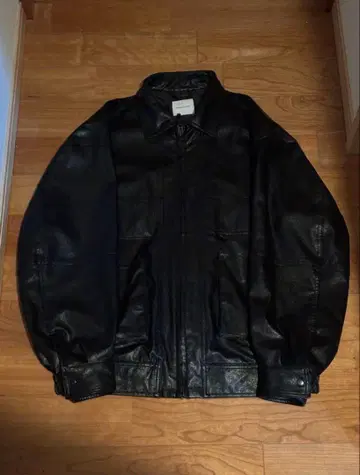 FREAK'S STORE 블랙 가죽 자켓 vintage like