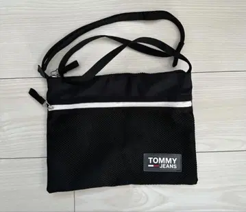 TOMMY JEANS 사코슈 블랙 메쉬