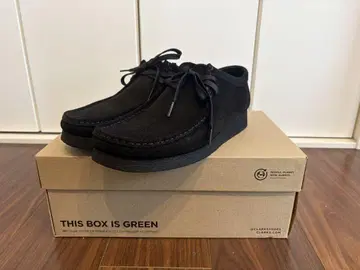 [ 새상품급 ] CLARKS 클락스 왈라비 [ 26.5 ] 블랙