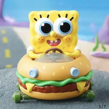 스펀지밥 패티 왜건 피규어