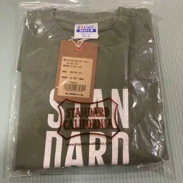 STANDARD CALIFORNIA 올리브 T셔츠 M