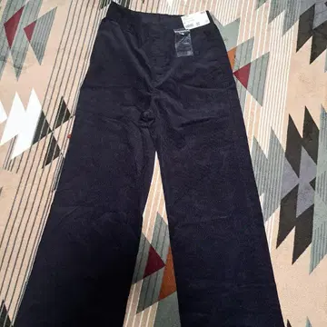 UNIQLO 코듀로이 와이드 팬츠 : 네이비 M