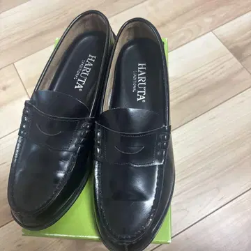 HARUTA 블랙 로퍼