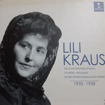 LILI KRAUS 완전 팔로폰 녹음집 1933-1958
