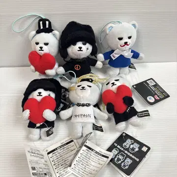 택 포함 YG BEAR x BIGBANG 마스코트 묶음 판매