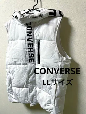 CONVERSE 후드 부착 다운 자켓 / LL 사이즈