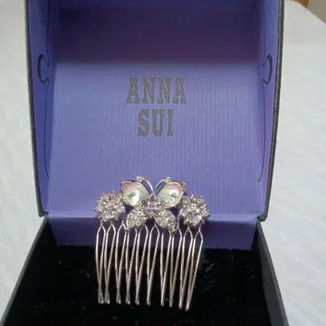ANNA SUI 나비 모티브 헤어콤