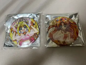 피치피치 피치 namco 남코 글리터 캔뱃지 루치아 세이라