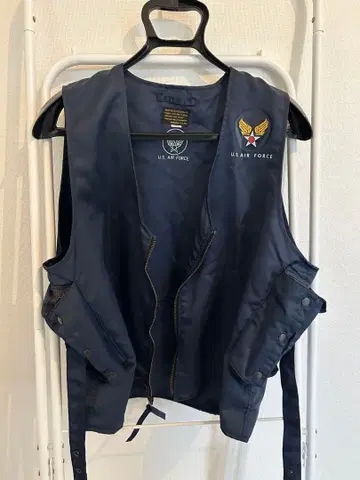 U.S. AIR FORCE 라디오 커리어 베스트 L 사이즈 네이비